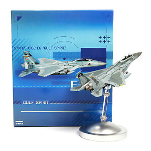 High Simulation  1/100 F15  Eagle Fighter Attack Alloy Aircraft Model Plane
