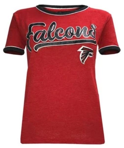 New Era Women's NFL Atlanta Falcons Crew Neck T-Shirt Short Sleeve Tee 70014L - Picture 1 of 1