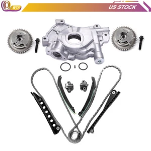 Kit de cadena de distribución de 5,4 L para Ford Expedition F-150 F-250 04-14 bomba de aceite leva phaser - Imagen 1 de 24
