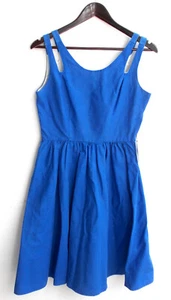 Damen Trachten Kleid ärmellos blau ca. Gr. 36 v. Krügger - Bild 1 von 2