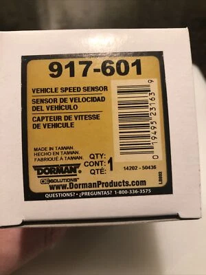 Dorman 917-601 Auto Trans Vehicle Speed Sensor NEW - Image 1 of 4