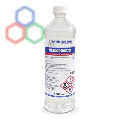 Waschbenzin Spezialbenzin Reinigungsbenzin Spezialreiniger Reiniger 1 L Flasche - Bild 1 von 3