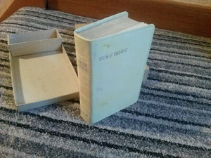 Heilige Bibel Collins das Alte und Neue Testament verpackt Leder King James Version  - Bild 1 von 3