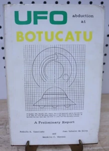 First Edition UFO Abduction at Botucatu Report 1985 Wendelle Stevens Hardcover - Picture 1 of 5