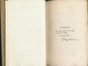 Avowals [Signed] - Picture 1 of 1
