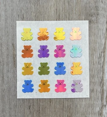 🧸Sandylion Stickerabschnitt- Mini Teddybären Pearly🧸 - Bild 1 von 2