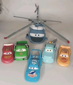 Disney/Pixar Aviones Die Cast/Plástico Héctor Vector Helicóptero y Más Lote de 6 - Imagen 1 de 11