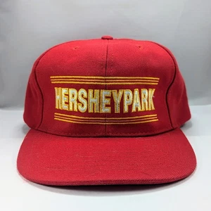Vintage Hershey Park PA Coaster Tech Rollercoaster 90s Snapback Hat Cap - Bild 1 von 9