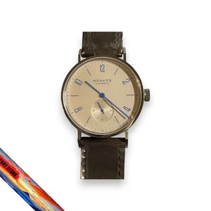 Nomos Tango Mat TN1E1W2BL Japan Limited 100 Piece Blue Men's Wristwatch Tangomat - Picture 1 of 5