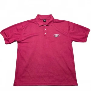 Vintage Arkansas Razorbacks Starter Polo Shirt Embroidered Mascot Men’s Medium - Picture 1 of 3