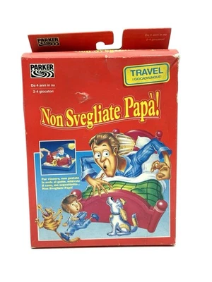VINTAGE 1993 PARKER BROTHERS DON'T WAKE DADDY TRAVEL GAME# NIB GD - Imagen 1 de 4