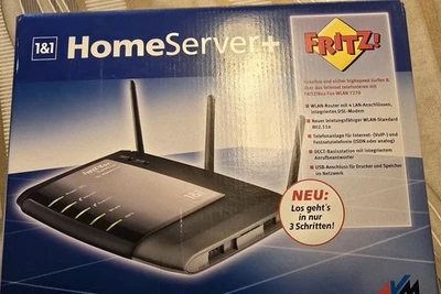Router - Fritz!Box 7270 v3 - DSL-Router, 4x LAN, 2xFON, 1xISDN, USB - Bild 1 von 4