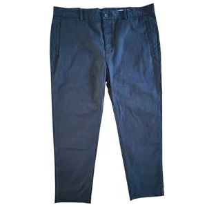 NWT Outerknown Flat Front Tapered Fit Trouser Pants Navy Blue Mens Size 38 - Picture 1 of 15