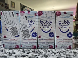 4 Pack Bubly Bounce Drops Triple Berry Discontinued 1.36 FL Oz Exp 5/23 - Picture 1 of 3