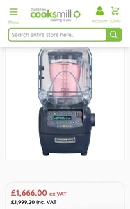 Hamilton Beach Sumit High Performance Blender ( Commercial Grade) HBH850 π₯π - Picture 1 of 12