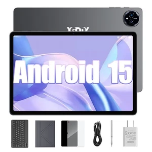 11.1" WIFI Tablet Android 15 256GB Tablet Pad Octa-Core Netflix Dual Camera US - Picture 1 of 18