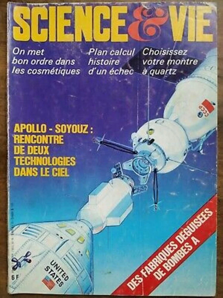 Ciencia Y Vida Nº694 - Jul.1975 - Apolo - Soyuz: Encuentro De Dos Tecnologías - Imagen 1 de 1