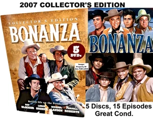 '07 Bonanza Life On The Ponderosa DVD 5-Disc 15 Episoden Collector Ed Box Tin Set - Bild 1 von 14