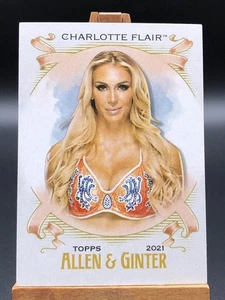 2021 WWE Topps Heritage Allen & Ginter Charlotte Flair #AG-7 - Bild 1 von 2