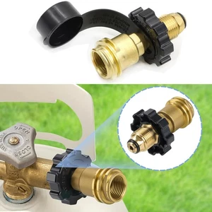 Propane Tank Adapter Universal Converts POL to QCC1/Type 1 Hose Valve Regulators - Picture 1 of 17