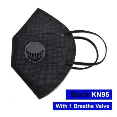 NUEVAS MASCARILLAS FACIALES con Válvula de Respiración de Aire VIENE CON 10 MASCARILLAS DISPOL/10 GUANTES GRATIS Foto 1 de 4