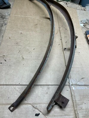 Ford Crestline 1952 2 puertas HT laterales traseras orugas de vidrio interior de la carrocería PS y DS Foto 1 de 4