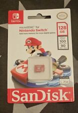 Nintendo Switch 128GB Memory Card, NEW & SEALED, Official SanDisk microSDXC