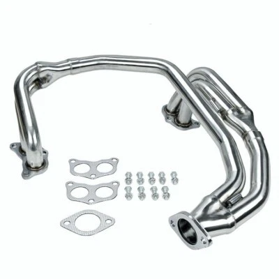 CABEZAL ESCAPE PARA SUBARU IMPREZA RS 2.5 EJ25 97-05 SIN TURBO COLECTOR INOX. Foto 1 de 4