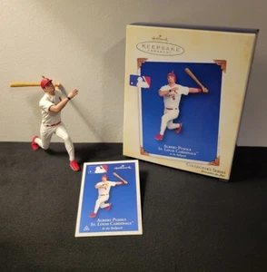 2005 Hallmark Keepsake Ornament Albert Pujols 10th in Series "At the Ballpark" - Picture 1 of 4