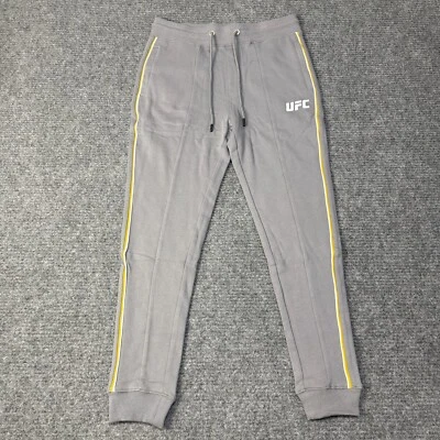 UFC Joggers Mens Small Grey Sweatpants Fight Night MMA Cotton Casual - Image 1 of 4
