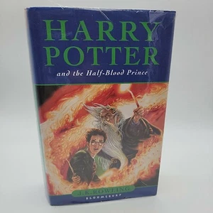 Harry Potter and the Half-Blood Prince 1st Ed. 1st Print w/ Error Bloomsbury UK - Picture 1 of 9
