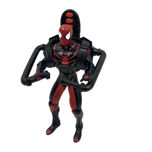 Vintage 1995 Marvel Spiderman Action Figure 13cm 5” Toy Biz RARE Red Black Suit - Bild 1 von 11