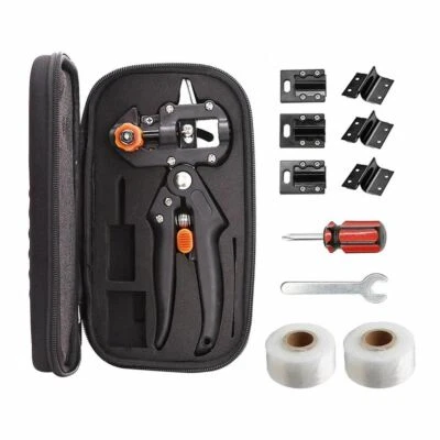 Garden Grafting Set Kit Farming Fruit Tree Pruning Shears Scissor Vaccination Pl - Image 1 of 4