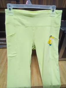 Damen/Junioren limettengrüne Stretchhose Größe (S) Small von Pro Player, neu - Bild 1 von 6