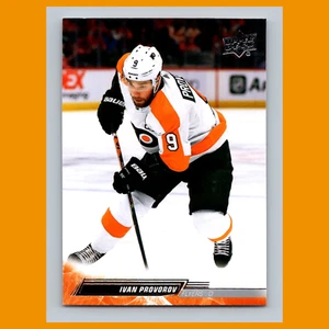 Ivan Provorov #382 2022 Upper Deck Philadelphia Flyers Hockey Card NHL NM - Foto 1 di 3