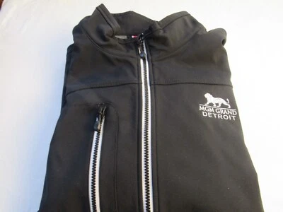 Chaqueta MGM Grand Detroit Casino Camarilla Talla XXL Negra/Blanca Foto 1 de 4