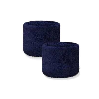 2Pcs Wrist Sweatbands Sports Wristband Cotton Sweat Band for Men and Women - Image 1 of 4