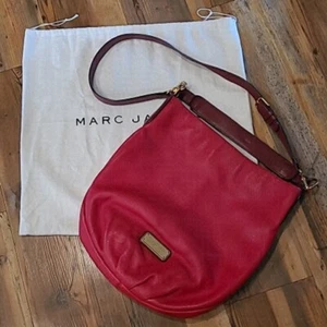 MARC BY MARC JACOBS Q Hillier Hobo Style Pebbled Leather Bag, Dust Bag Included - Picture 1 of 16