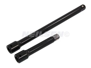 NEILSEN VERLÄNGERUNGSSTANGEN SET 1/2" ANTRIEB SCHLAG 2 STÜCK 125MM 250MM - Bild 1 von 4