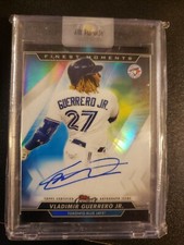 2020 Topps Finest VLADIMIR GUERRERO JR. Finest Moments On Card Auto. 
