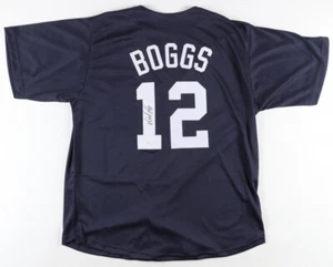 Wade Boggs New York Yankees Signed Jersey JSA COA 1996 World Series Champion 3B - Picture 1 of 6