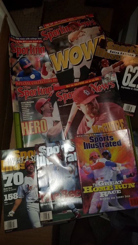 Sports Illustrated SportingNews McGuire Cardinals - 1998  Magazines You Pick - Image 1 of 1