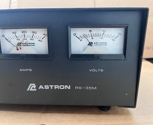 Used Astron RS-35m Power Supply Powers On - Zdjęcie 1 z 13