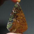 41ct NATURAL Red Brown GARDEN MOSS AGATE ~3 DIMENSIONAL PICTURE~
