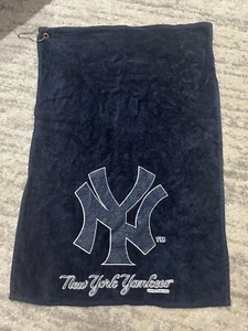 New York  Yankees Team 16 X 24 Inch Golf  Towel Excellent! Derek Jeter ERA RARE - Picture 1 of 4