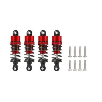 4PCS Oil Filled Shock Absorber 52-120mm for 1/10 RC Truck Truggy On Road Car etc - Image 1 of 4