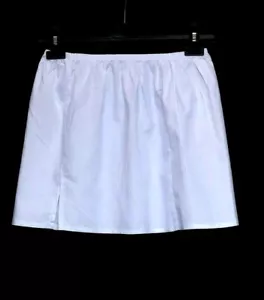 Sottoveste NERA BIANCA cotone Mini Half Slip UK TAGLIA 4-20 VITA SLIP sottogonna - Foto 1 di 4