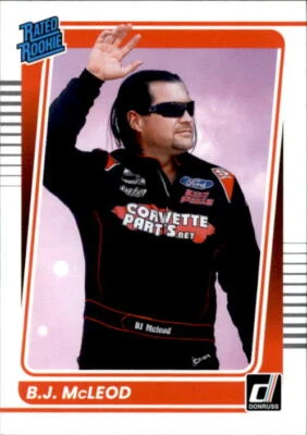 B.J. McLeod 2022 Donruss Rated Rookie Card #26 - Image 1 of 2