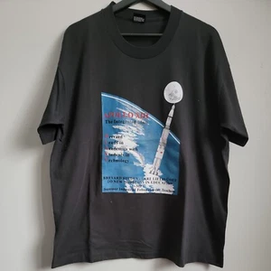 Vintage Apollo XIII The Integrated Blast Black Size XL Black Single Stitch Shirt - Picture 1 of 7