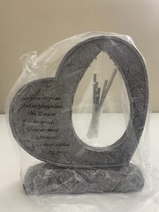 Home & Garden Heart Garden Chime Polyresin Always In My Heart 10250 - Picture 1 of 4